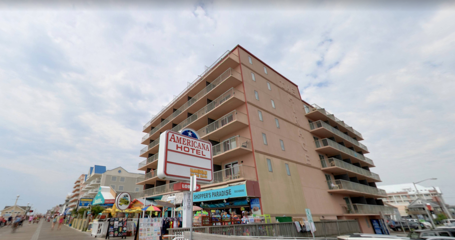Americana Hotel Boardwalk Ocean City Extérieur photo